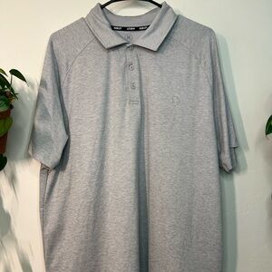 Hurley Light Heather Gray Polo Shirt